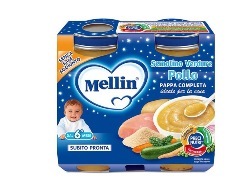MELLIN BABY CENA COMPLETA POLLO VERDURE 2 PEZZI 200 G - farmaciaverde.it