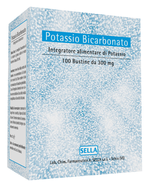 POTASSIO BICARBONATO POLVERE 100 BUSTINE - farmaciaverde.it