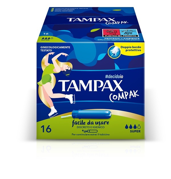 TAMPAX COMPAK SUPER 16 PEZZI - farmaciaverde.it