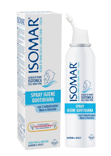 SOLUZIONE ACQUA DI MARE ISOMAR SPRAY IGIENE QUOTIDIANA 100 ML - farmaciaverde.it