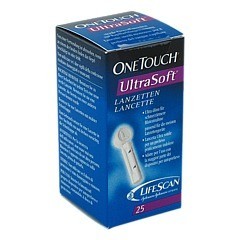 LANCETTE PUNGIDITO ONETOUCH ULTRASOFT 25 PEZZI - farmaciaverde.it