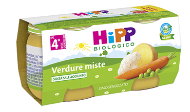 HIPP BIO HIPP BIO OMOGENEIZZATO VERDURE MISTE 2X80 G - farmaciaverde.it
