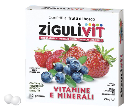 ZIGULI VIT FRUTTIBOSCO 40 CONFETTI - farmaciaverde.it