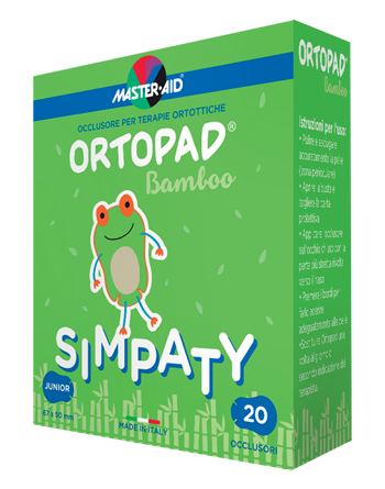 CEROTTO OCULARE PER ORTOTTICA ORTOPAD SIMPATY REGULAR 5,7X8,2 20 PEZZI - farmaciaverde.it
