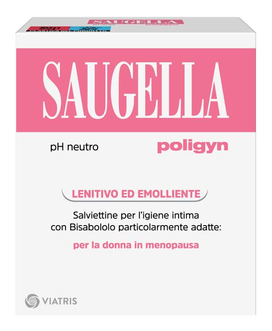 SAUGELLA POLIGYN PH NEUTRO SALVIETTINE IGIENE INTIMA LENITIVO ED EMOLLIENTE 10 PEZZI - farmaciaverde.it