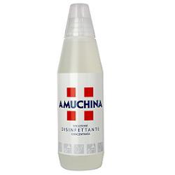 DISINFETTANTE IGIENIZZANTE A BASE DI IPOCLORITO DI SODIO ANTIMICROBICO AD AMPIO SPETTRO D'AZIONE AMUCHINA LIQUIDA 100% 1000 ML - farmaciaverde.it