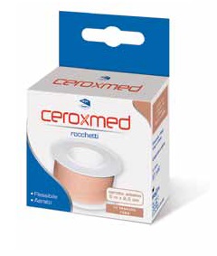 CEROTTO IN ROCCHETTO CEROXMED AERATO IN TESSUTO ROSA 500X2,50 CM 1 PEZZO - farmaciaverde.it