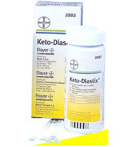 STRISCE MISURAZIONE GLICOSURIA E CHETONURIA KETODIASTIX 50 PEZZI - farmaciaverde.it