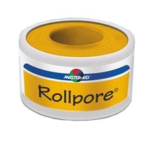 CEROTTO IN ROCCHETTO MASTER-AID ROLLPORE TESSUTO NON TESSUTO 5X2,5 - farmaciaverde.it