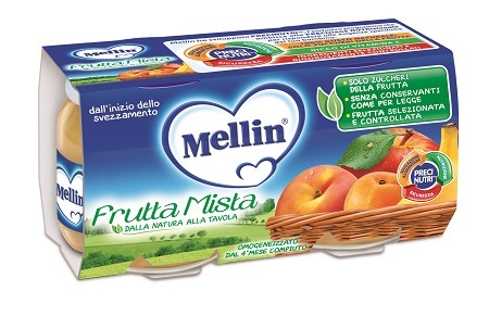 MELLIN OMOGENEIZZATO FRUTTA MISTA 100 G 2 PEZZI - farmaciaverde.it