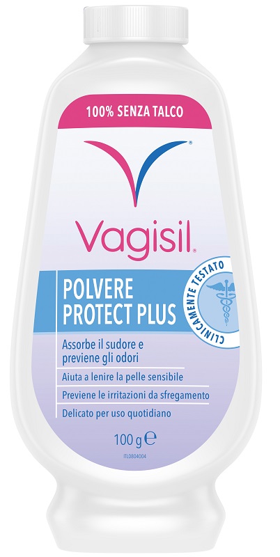 VAGISIL POLVERE PROTECT PLUS IGIENE FEMMINILE 100 G - farmaciaverde.it