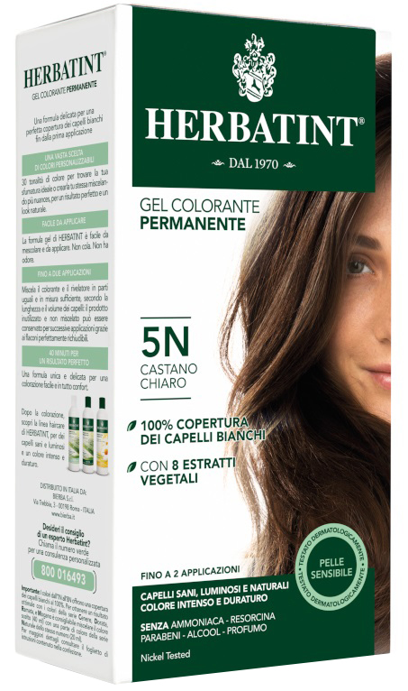 HERBATINT 5N CASTANO CHIARO 150 ML - farmaciaverde.it