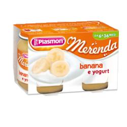 PLASMON OMOGENEIZZATO YOGURT BANANA 120 G X 2 PEZZI - farmaciaverde.it