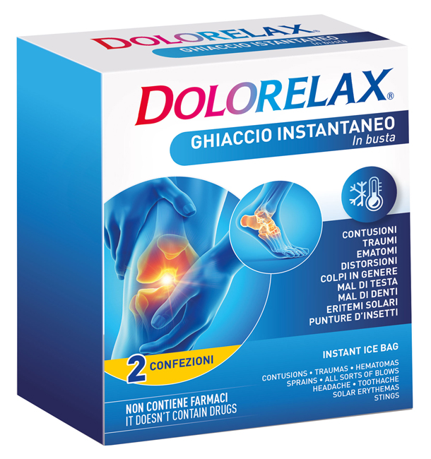 DOLORELAX ICE BAG GHIACCIO BUSTA 2 PEZZI - farmaciaverde.it