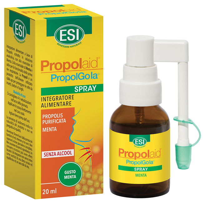 ESI PROPOLAID SPRAY GOLA ANALCOLICO MENTA 20 ML - farmaciaverde.it