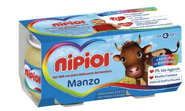 NIPIOL OMOGENEIZZATO MANZO 120 G 2 PEZZI - farmaciaverde.it