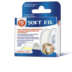 CEROTTO IN ROCCHETTO PIC SOFT FIX TESSUTO NON TESSUTO 2,5X500 CM CON FUSTELLA - farmaciaverde.it