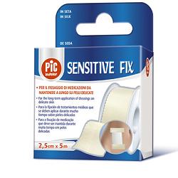 CEROTTO IN ROCCHETTO PIC SENSITIVE FIX SETA 1,25X500 CM 1 PEZZO - farmaciaverde.it