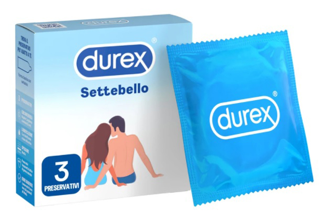 PROFILATTICO DUREX SETTEBELLO CLASSICO 3 PEZZI - farmaciaverde.it