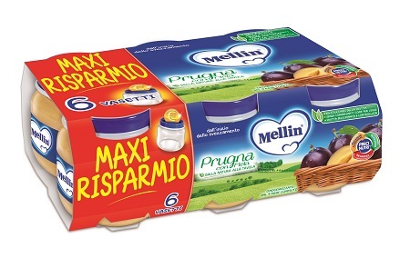 MELLIN OMOGENEIZZATO PRUGNA MELA 100 G 6 PEZZI - farmaciaverde.it