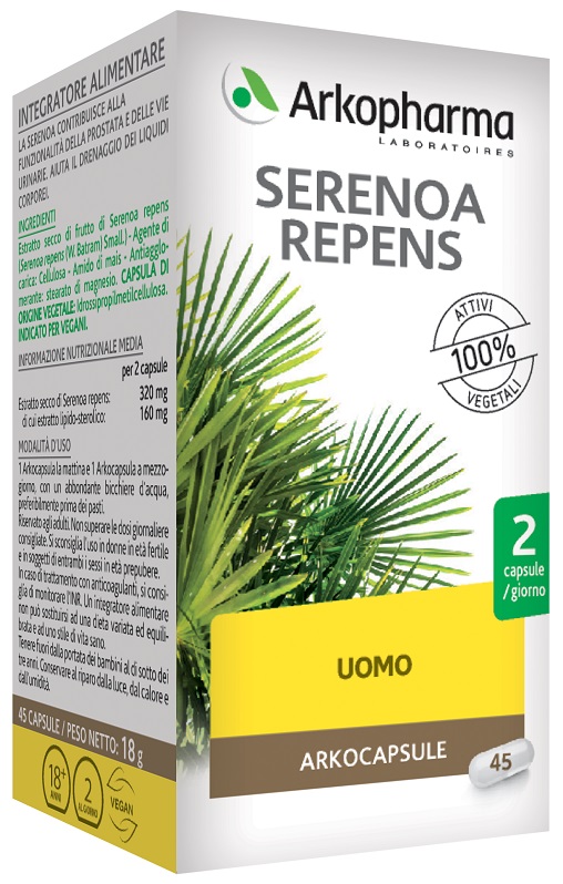 SERENOA REPENS 45 CAPSULE - farmaciaverde.it