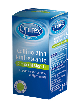 GOCCE OCULARI OPTREX ACTIDROPS 2IN1 RINFRESCANTE OCCHI STANCHI 1 PEZZO - farmaciaverde.it