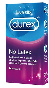 PROFILATTICO DUREX NO LATEX 6 PEZZI - farmaciaverde.it