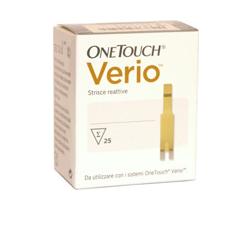 STRISCE MISURAZIONE GLICEMIA ONETOUCH VERIO 25 PEZZI - farmaciaverde.it