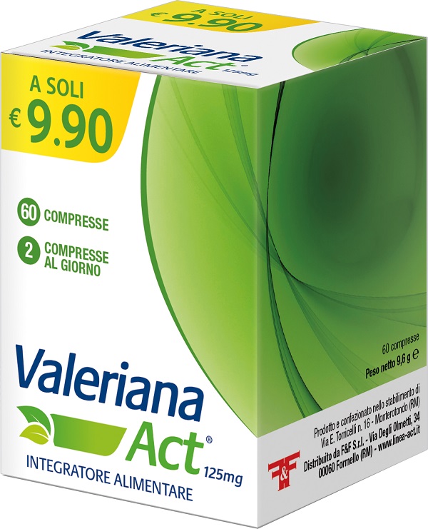 VALERIANA ACT 60 COMPRESSE - farmaciaverde.it