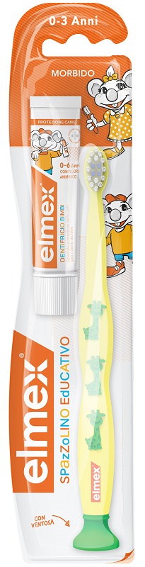 ELMEX SPAZZOLINO BIMBI EDUCATIVO NEW 0-3 ANNI - farmaciaverde.it