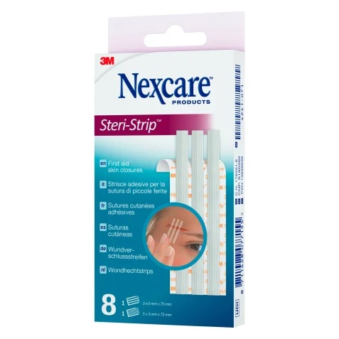 CEROTTO PER SUTURA NEXCARE STERISTRIP 6X75 MM + 3X75 MM - farmaciaverde.it