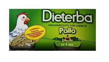 DIETERBA OMOGENEIZZATO POLLO 3 PEZZI 80 G - farmaciaverde.it