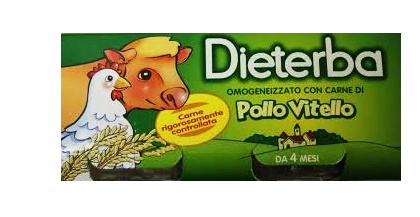 DIETERBA OMOGENEIZZATO VITELLO POLLO 3 PEZZI 80 G - farmaciaverde.it