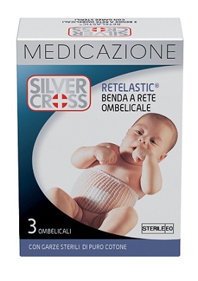 SILVER CROSS RETELASTIC MEDICAZIONE OMBELICALE 3 PEZZI - farmaciaverde.it
