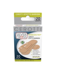 CEROTTO SILVER CROSS BARRIERSTRIP ASSORTI 20 PEZZI - farmaciaverde.it