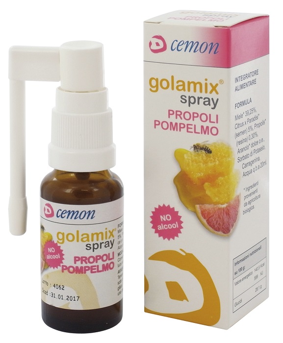 GOLAMIX SPRAY - PROPOLI POMPELMO 20 ML - farmaciaverde.it