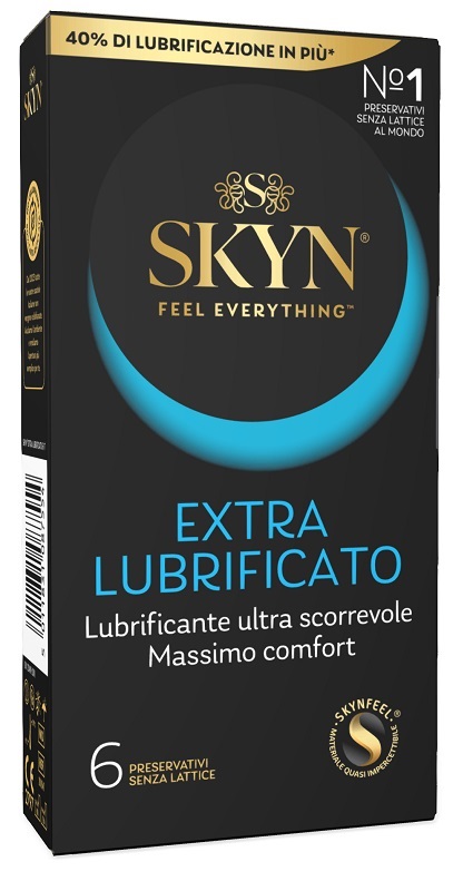 PROFILATTICO SKYN EXTRA LUBRIFICATO 6 PEZZI - farmaciaverde.it
