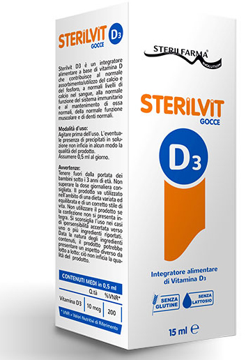 STERILVIT D3 GOCCE 15 ML - farmaciaverde.it