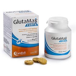 MANGIME COMPLEMENTARE PER CANI GLUTAMAX FORTE BARATTOLO 40 COMPRESSE - farmaciaverde.it
