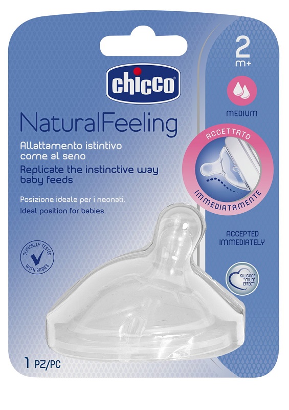 CHICCO TETTARELLA STEPUP NEW 2M+ FLUSSO MEDIO - farmaciaverde.it