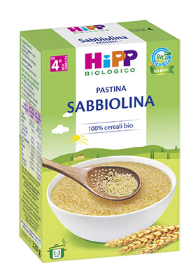 HIPP BIO PASTINA SABBIOLINA 320 G - farmaciaverde.it