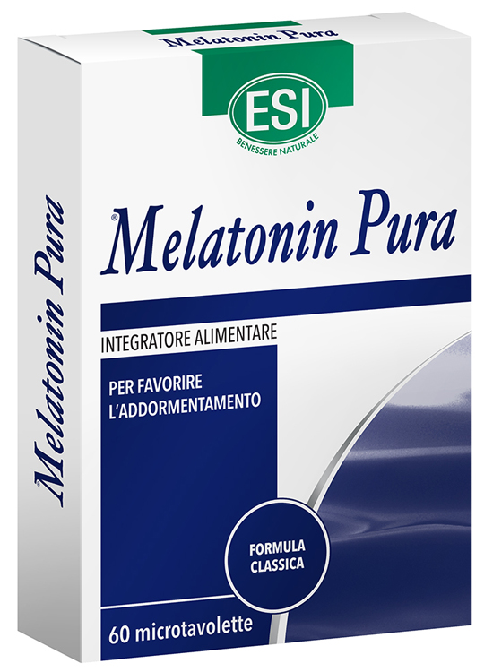 ESI MELATONIN PURA 60 MICROTAVOLETTE - farmaciaverde.it
