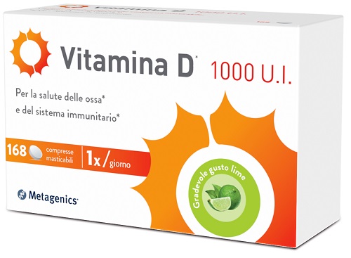 VITAMINA D 1000 UI 168 COMPRESSE MASTICABILI - farmaciaverde.it