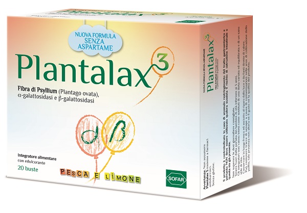PLANTALAX 3 PESCA E LIMONE 20 BUSTINE - farmaciaverde.it