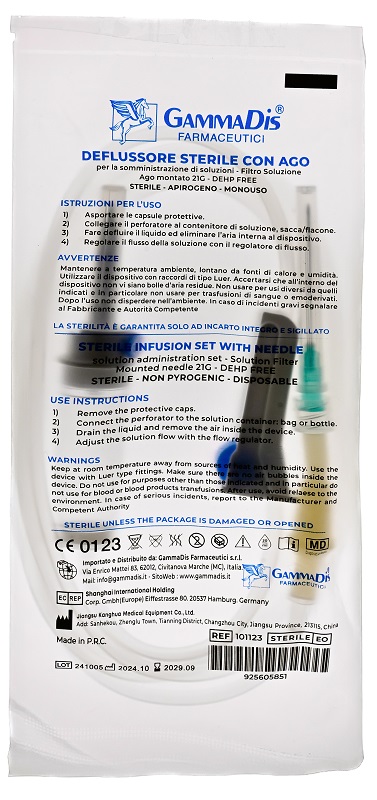 DEFLUSSORE CON AGO GAMMADIS - farmaciaverde.it