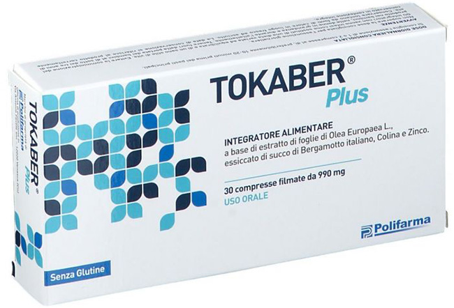 TOKABER PLUS 990MG 30 COMPRESSE - farmaciaverde.it