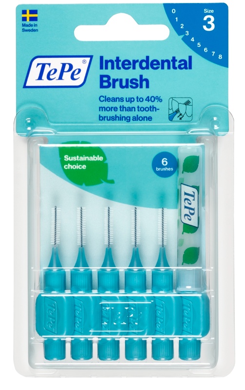 TEPE SCOVOLINO BLU 0,60MM 6 PEZZI - farmaciaverde.it