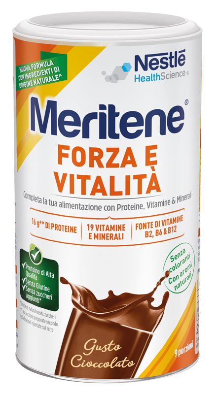 MERITENE FORZA E VITALITA' CIOCCOLATO 270 G - farmaciaverde.it