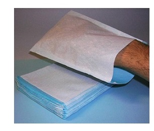 MANOPOLA IMPERMEABILE NON SAPONATA COLORE AZZURRO 100 PEZZI - farmaciaverde.it