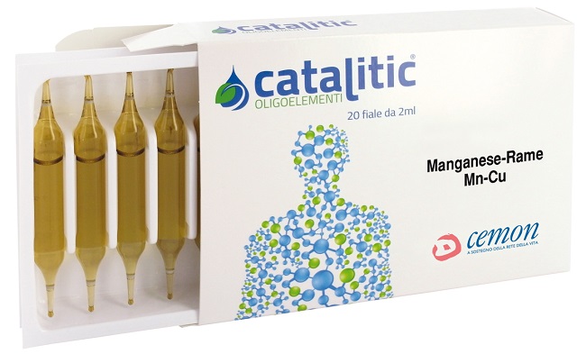 CATALITIC OLIGOELEMENTI MANGANESE RAME MN-CU 20 FIALE 2 ML - farmaciaverde.it
